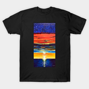 ‘SUNSET AS A DIVINE GESTURE’ (Final Version) T-Shirt